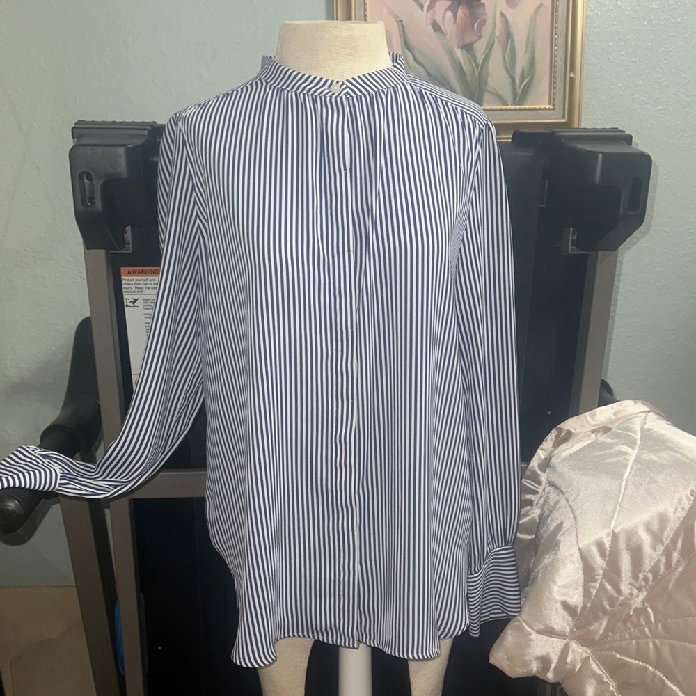 Blue Striped Shirt